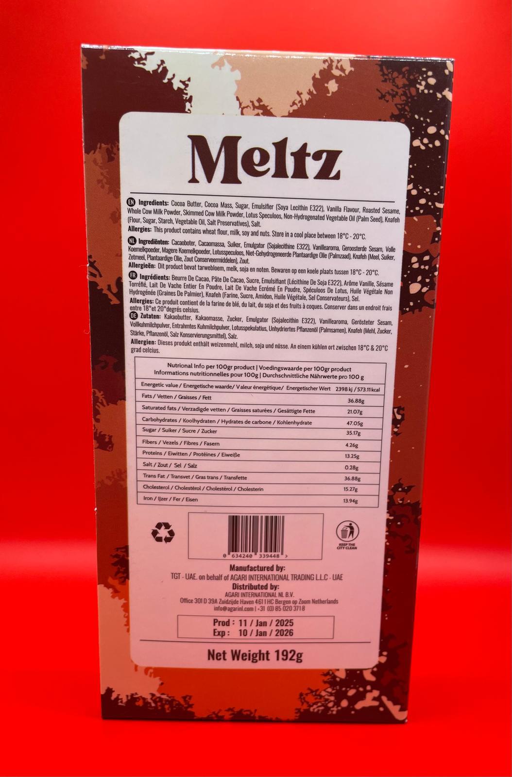 Meltz Dubai Chocolate Assortment